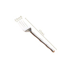 Bamboo Inspired Stainless Steel Fork Set Of 6