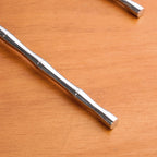 Bamboo Inspired Stainless Steel Table Spoon Set Of 6