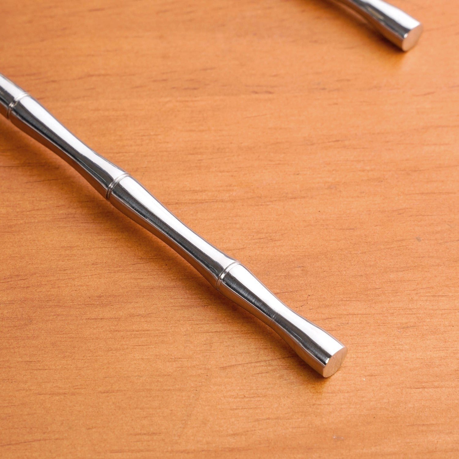 Bamboo Inspired Stainless Steel Table Spoon Set Of 6