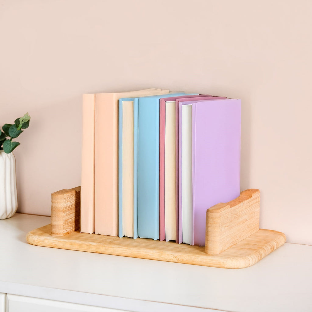 Bamboo Pedestal Serving Platter 13 Inch