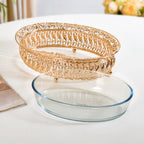 Baroque Galore Decorative Glass Bowl