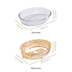 Baroque Galore Decorative Glass Bowl