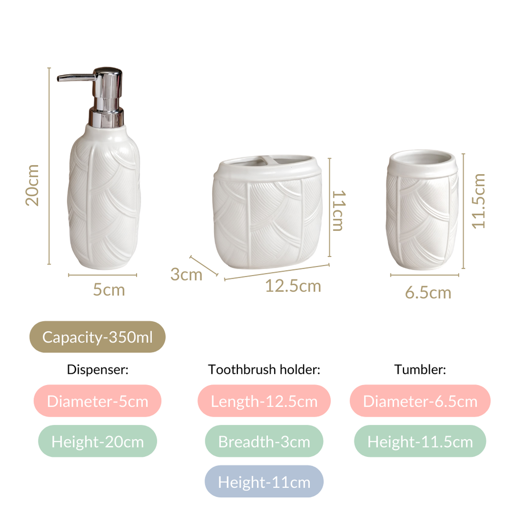 Coastal Weave Bath Set Of 3