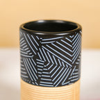 Black Beige Bathroom Accessories Set Of 3