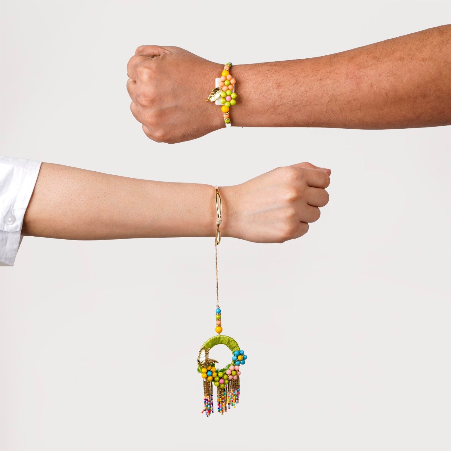 Bead And Bloom Rakhi Lumba Set