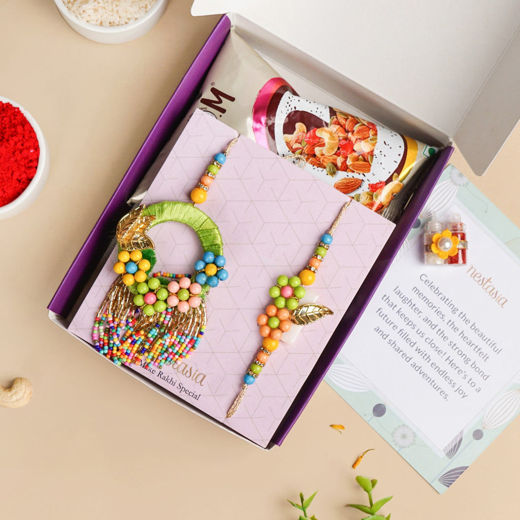 Bead And Bloom Rakhi Lumba Set