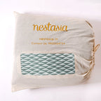 Quilted King Size Bed Cover And Pillow Case Set Of 3 Powder Blue