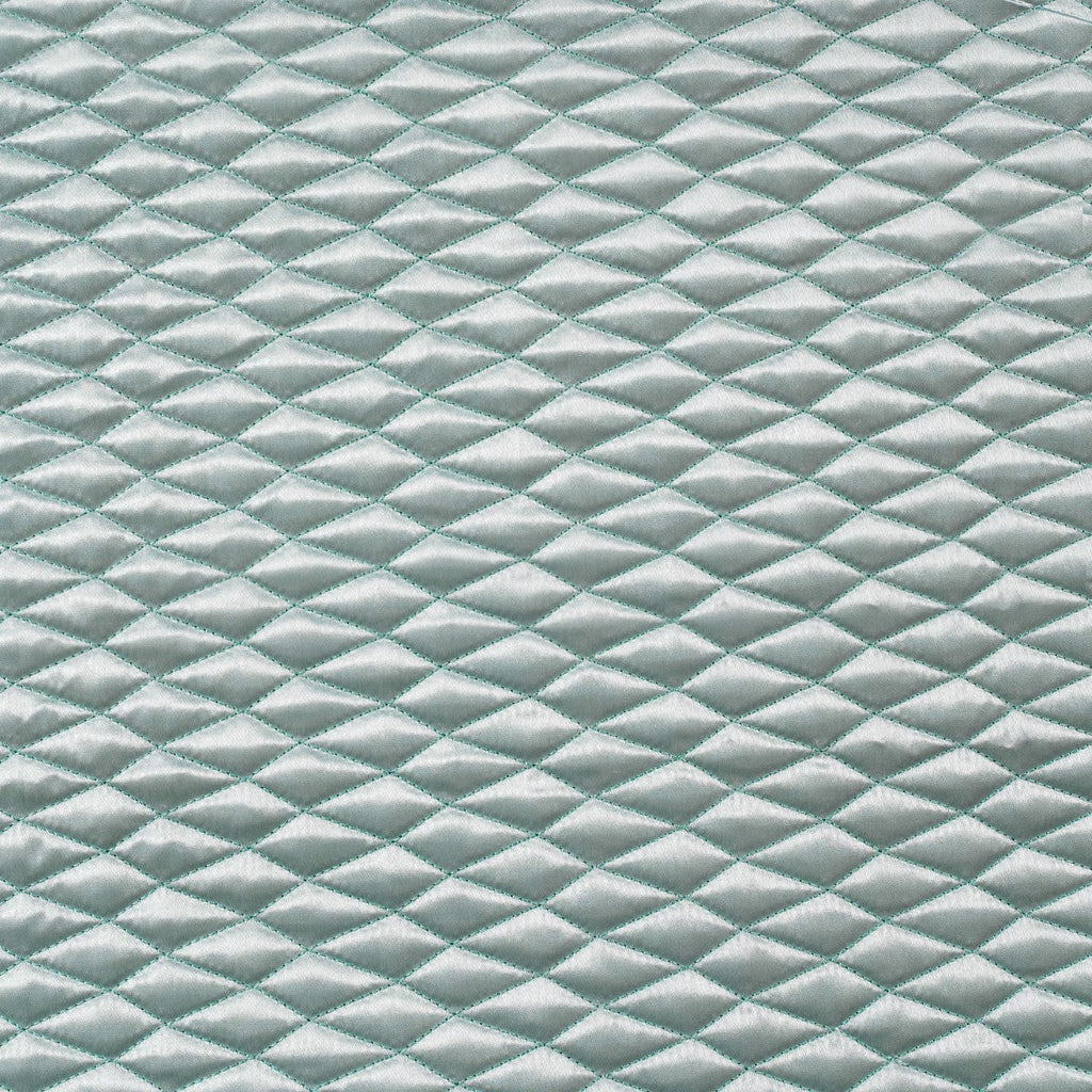 Quilted King Size Bed Cover And Pillow Case Set Of 3 Powder Blue