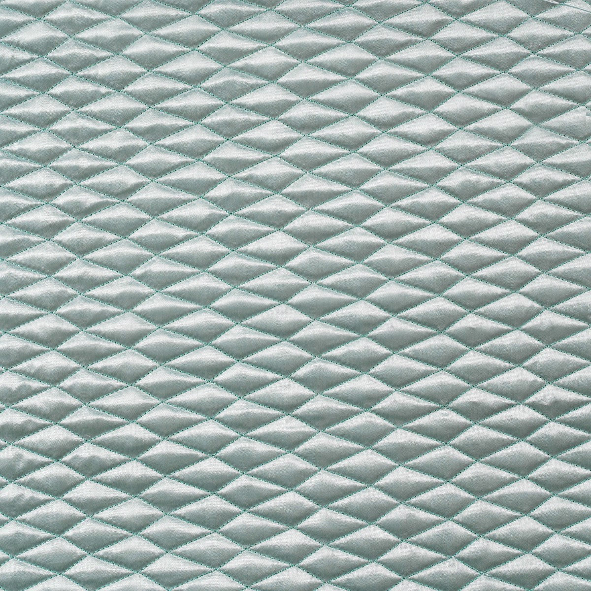 Quilted King Size Bed Cover And Pillow Case Set Of 3 Powder Blue