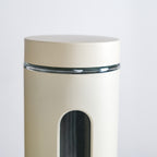 Beige Tall Kitchen Storage Canister Set Of 4 2000ml