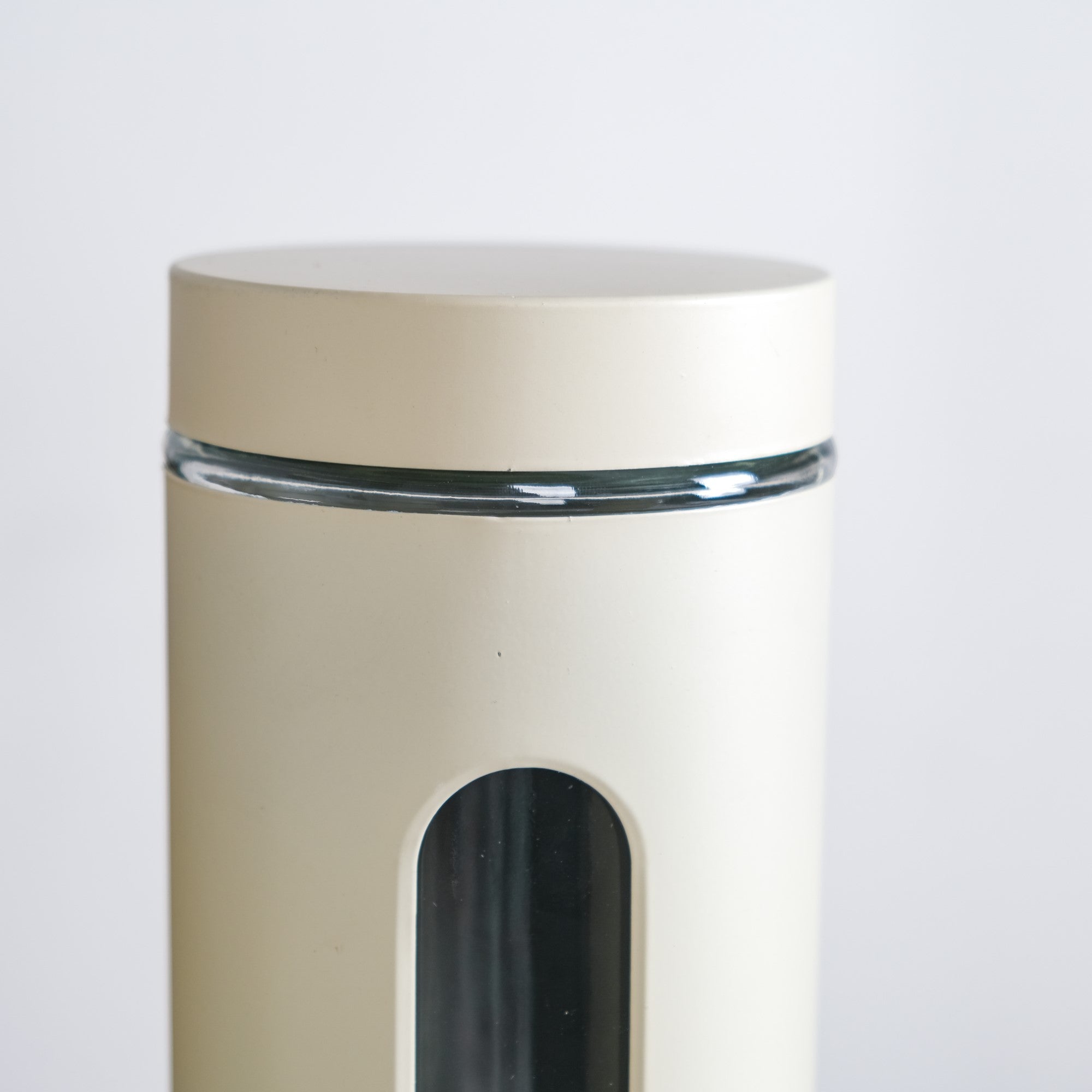 Beige Tall Kitchen Storage Canister Set Of 4 2000ml