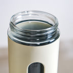 Beige Tall Kitchen Storage Canister Set Of 4 2000ml