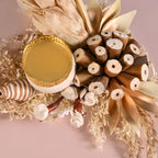 BioBloom Organic Tea Light Candle Holder Set Of 4