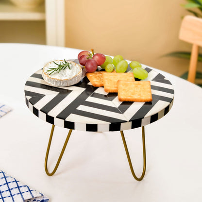 Black And White Riser Cake Stand