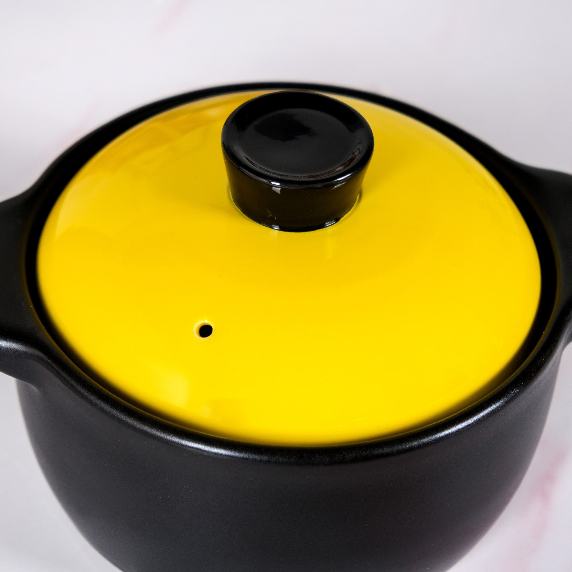 Limonelle Ceramic Cooking Pot With Lid 1200ml