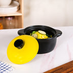 Limonelle Ceramic Cooking Pot With Lid 1200ml