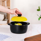 Limonelle Ceramic Cooking Pot With Lid 1200ml