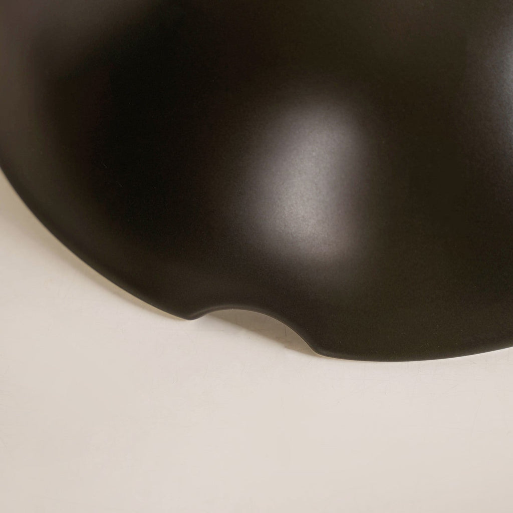 Maison Black Ceramic Cooking Pot With Lid 3700ml