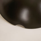 Maison Black Ceramic Cooking Pot With Lid 3700ml