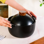 Maison Black Stew Pot 3600ml