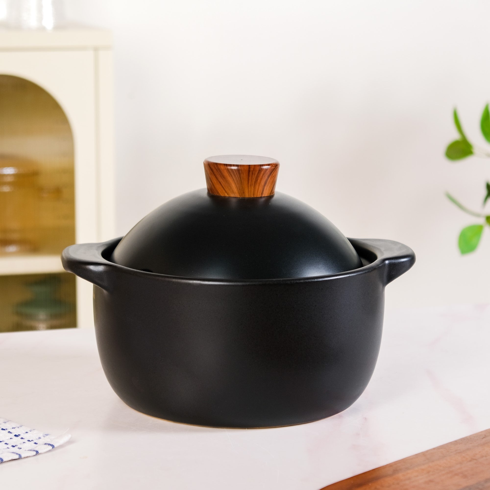 Maison Black Stew Pot 3600ml