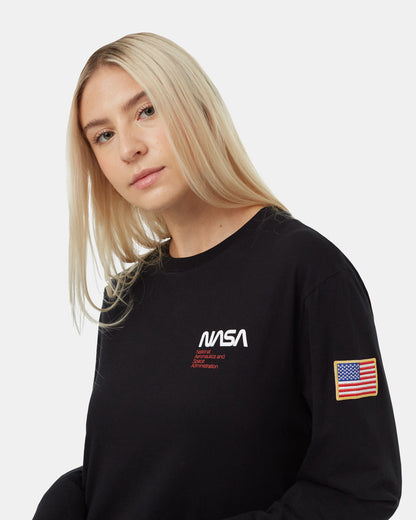 Ungendered Flag Patch Longsleeve
