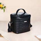 Classic Luxury Insulated Lunch Bag Black