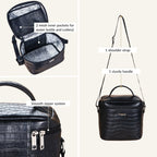 Classic Luxury Insulated Lunch Bag Black