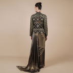 Black - Gold Reversible IKA Jacket | CHAR