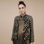 Black - Gold Reversible IKA Jacket | CHAR