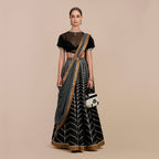 Black -Gold Stole | SATT