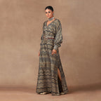 Black - Gold Kaftan Set | MURAQQA