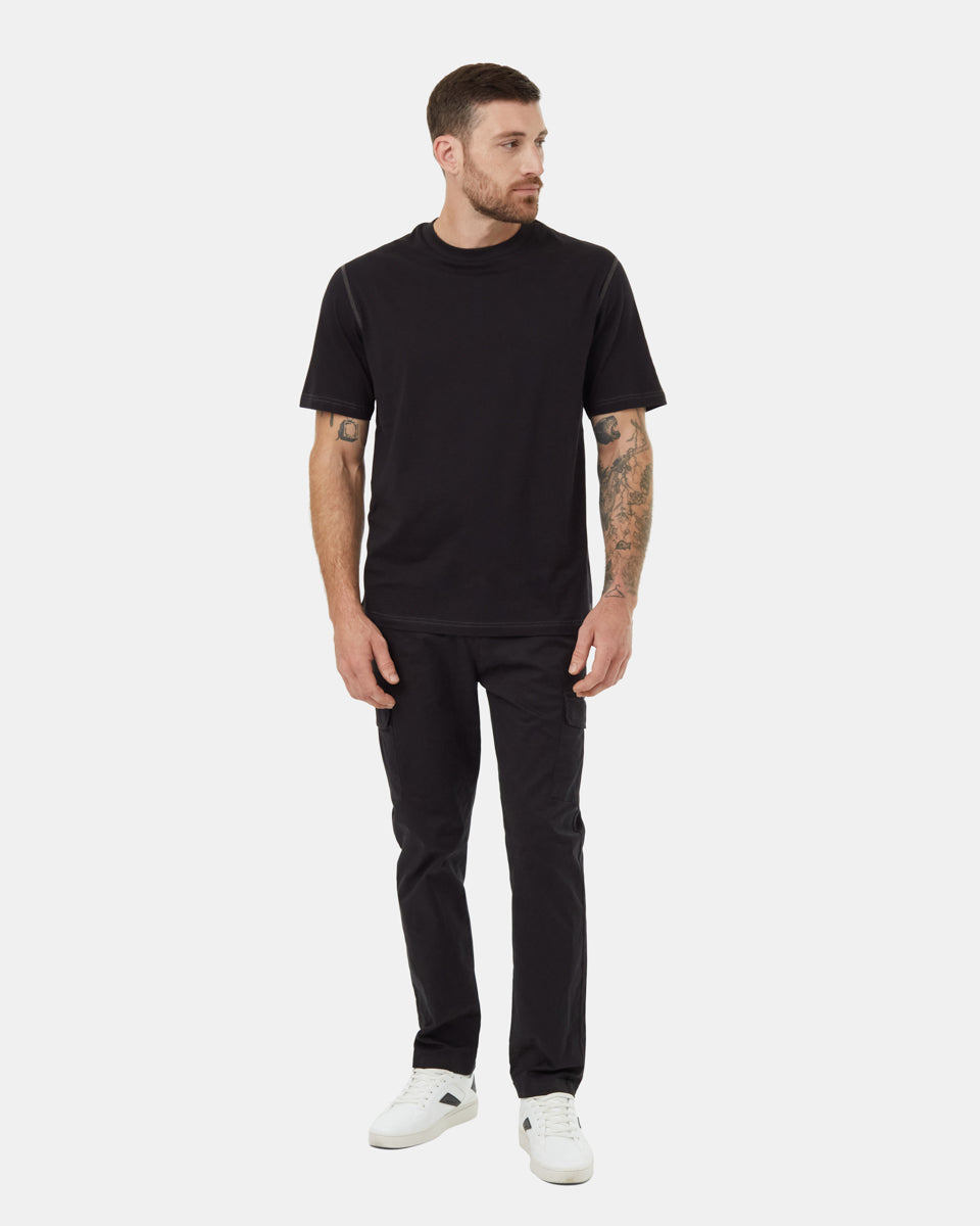 Contrast Thread Relaxed T-Shirt