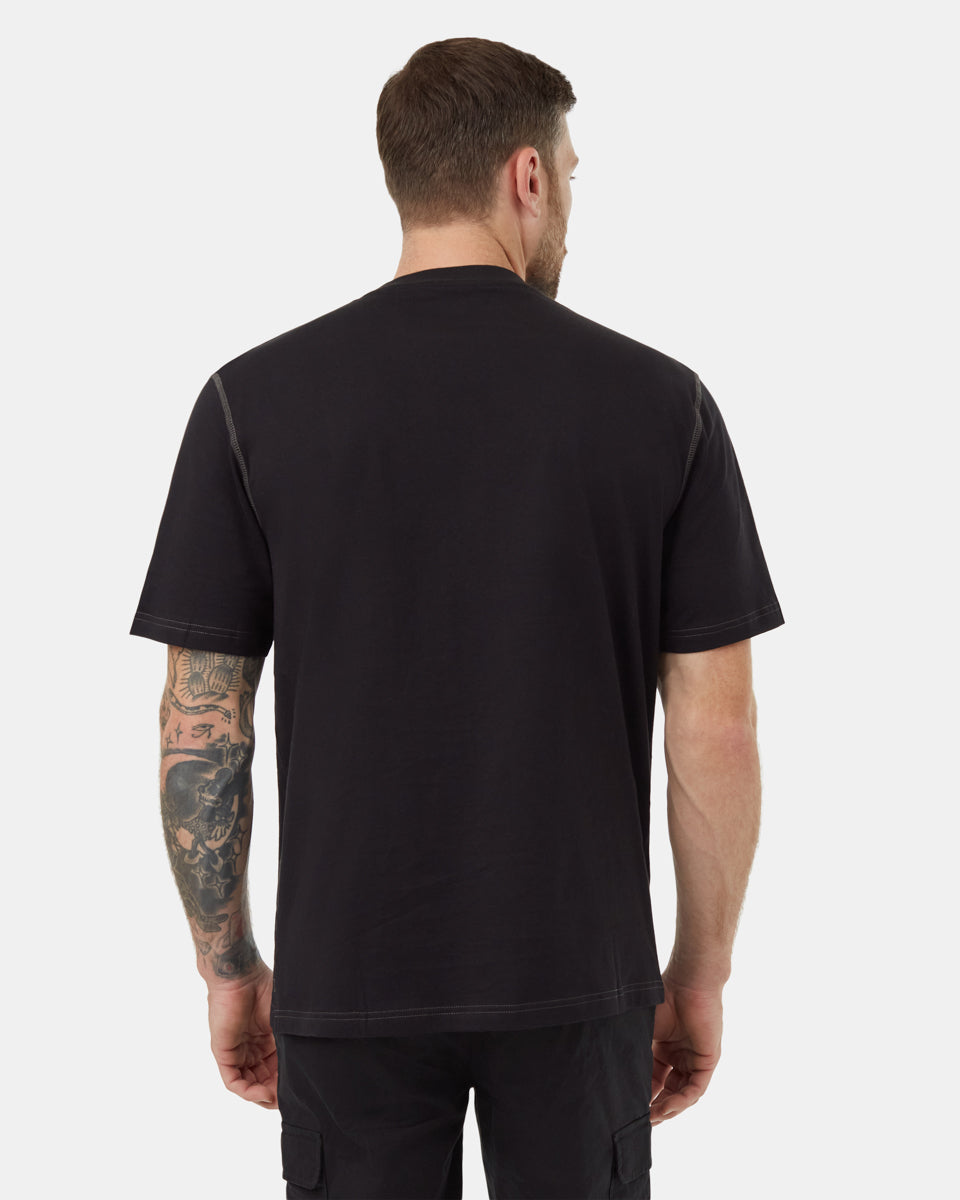 Contrast Thread Relaxed T-Shirt
