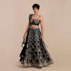 Black - Pearl Ivory Skirt Set | SATT