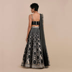 Black - Pearl Ivory Skirt Set | SATT