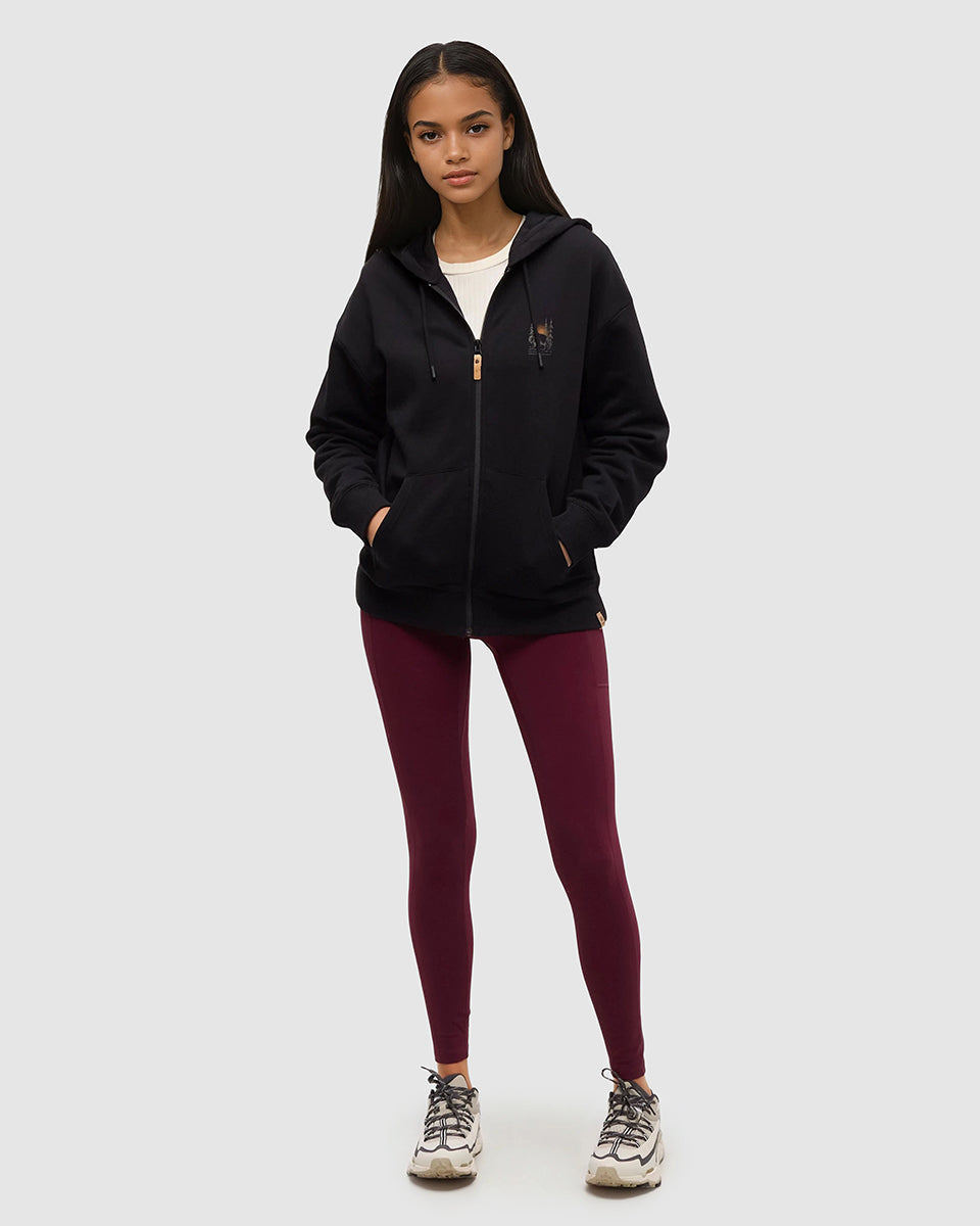 Boreal Bison Full Zip Hoodie