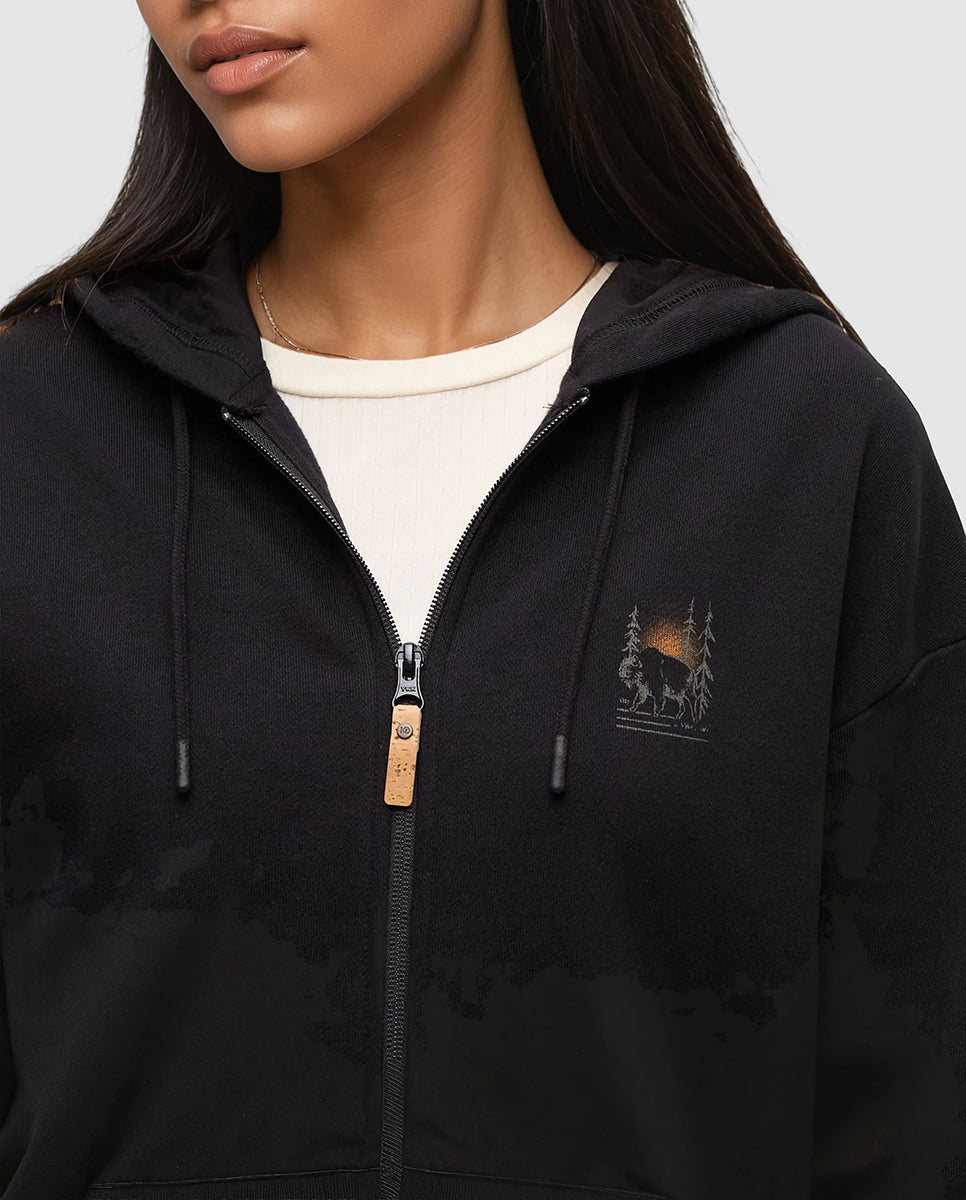 Boreal Bison Full Zip Hoodie