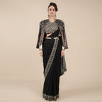 Black Reversible IKA Jacket | CHAR