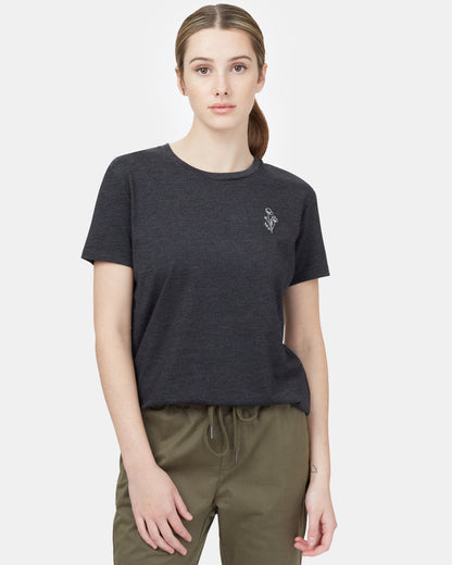 Wildflower Embroidery T-Shirt
