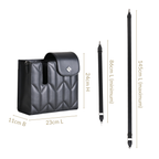 Black Crossbody Bag For Bottles