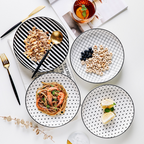 Black and White Deep Plate