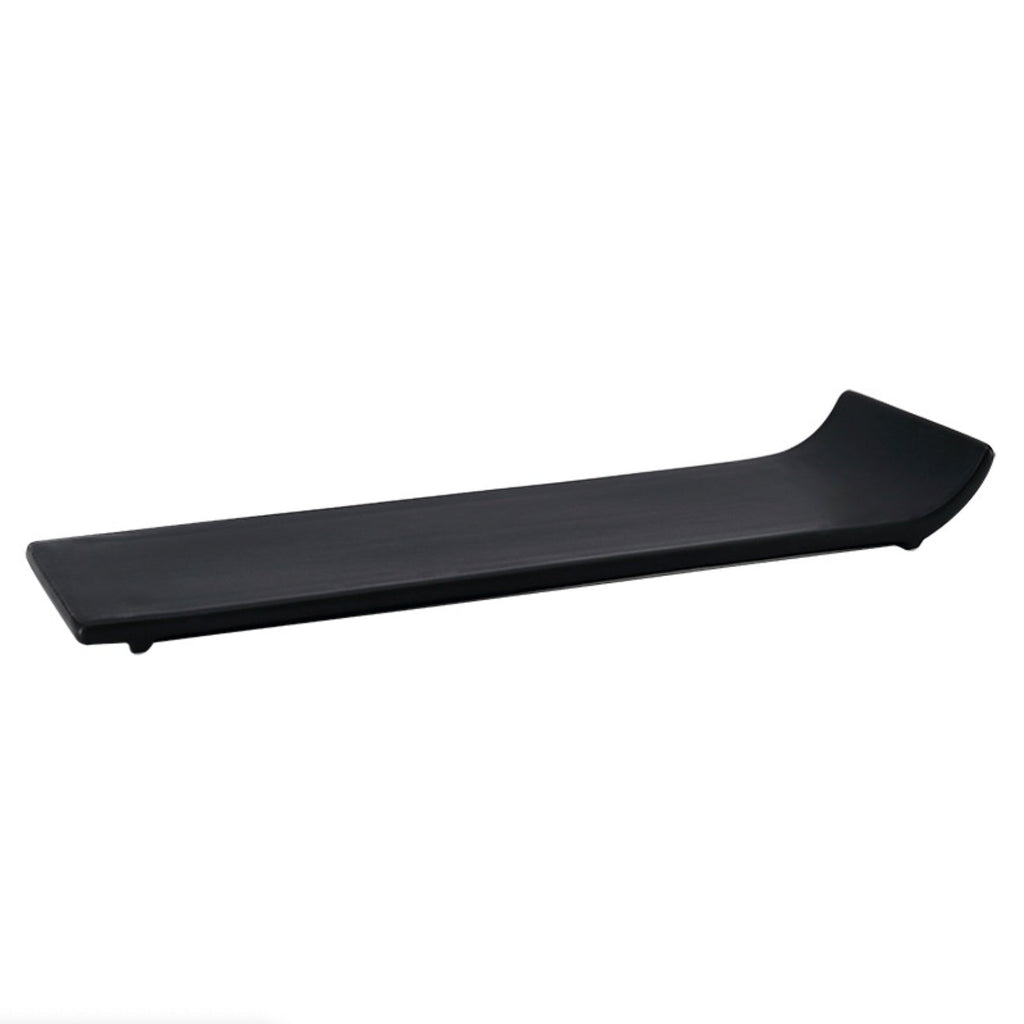 Black Long Plate