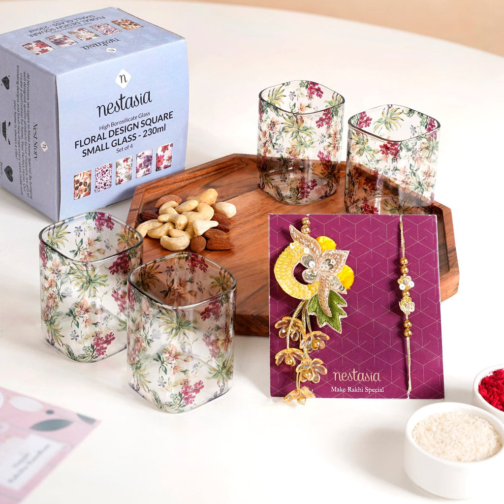 Blooming Greens Special Rakhi Gift Hamper