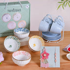 Blooming Love Rakhi Gift Hamper