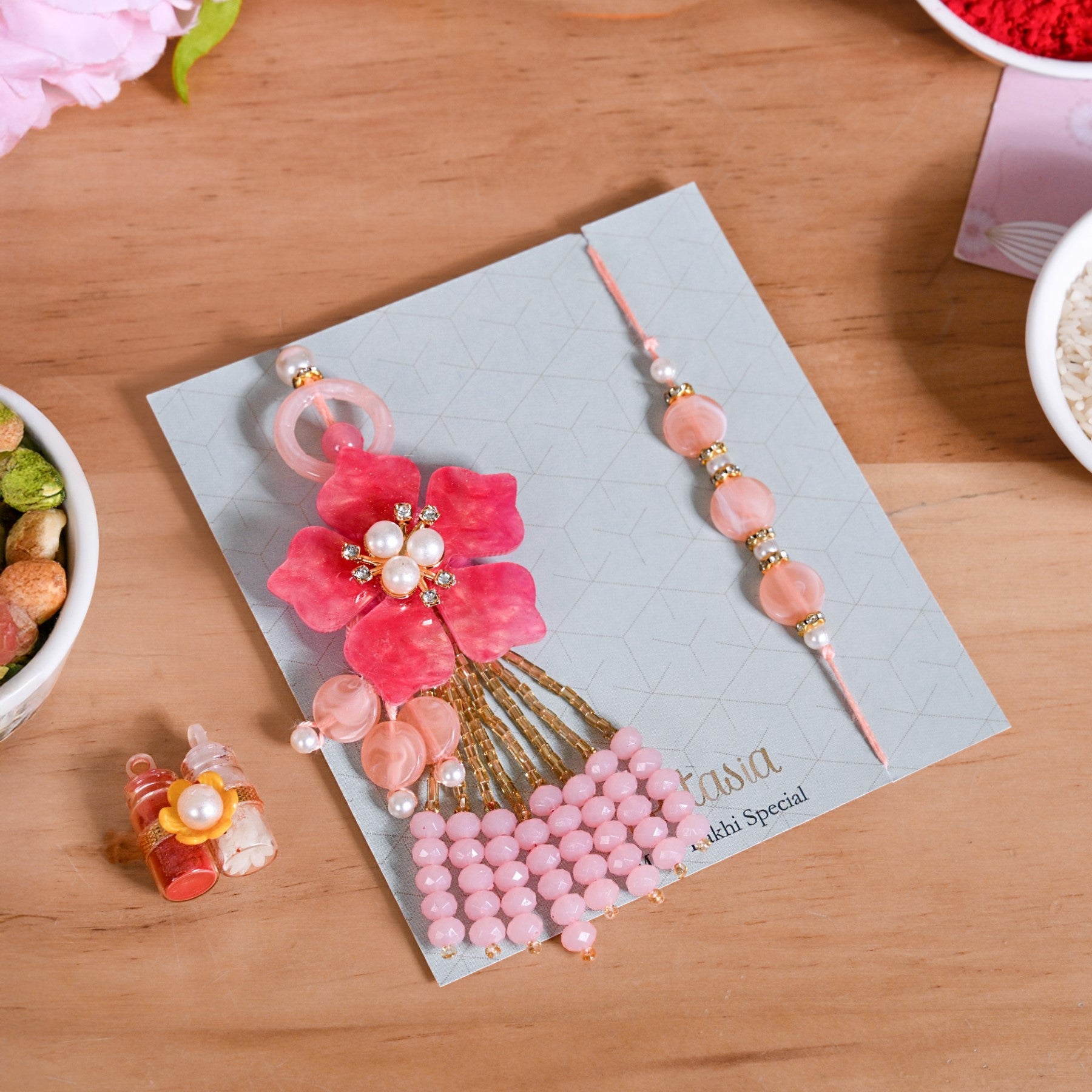 Blooming Love Rakhi Gift Hamper