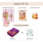 Blossom Bond Rakhi Lumba Gift Set