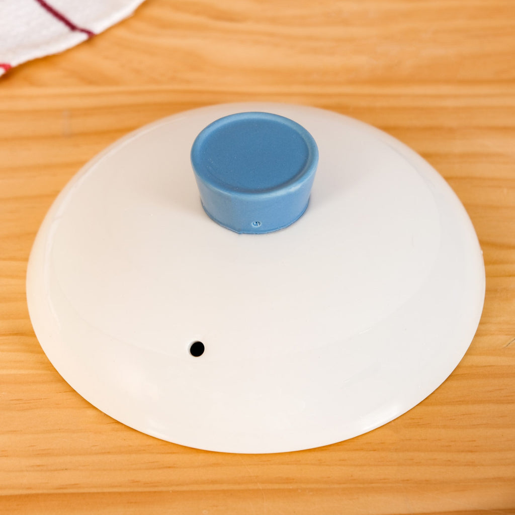 KindlePot Stovetop Ceramic Cookware Blue White 2300ml