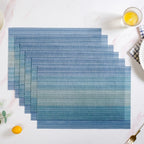 Blue Hues Dining Table Mat Set Of 6