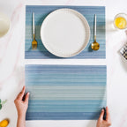 Blue Hues Dining Table Mat Set Of 6